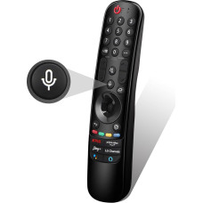 Alkia MR21GA MR21GC Remote Control Compatible with LG AN-MR21GA AN-MR21GC Magic TV, Magic Remote for LG 2021 OLED QNED NanoCell UHD 4K 8K Smart TV with Pointer and Voice Function