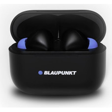 Blaupunkt TWS 20 In-Ear Headphones with True Wireless Stereo - Bluetooth Headphones with Touch Control Technology, Ideal for Sports, Perfect Fit, USB-C Connection, with Charging Cradle, Black