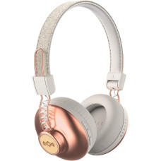 House of Marley Positive Vibration 2 BT wireless Bluetooth On-Ear headphones, noise isolation, sustainable materials, recyclable packaging, supports one tree global reforestation