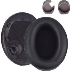 WH-1000XM4 Replacement Noise Isolating Ear Pads Compatible with Sony WH1000XM4 Wireless Over-Ear Noise Cancelling Headphones (Black)