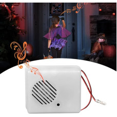 DIY Christmas Sound Sensor with LED String Lights, Christmas Music Speaker with 3 m String Lights, Decorative Light, Christmas Song Voice-Activated Props for Party Christmas Tree Decoration