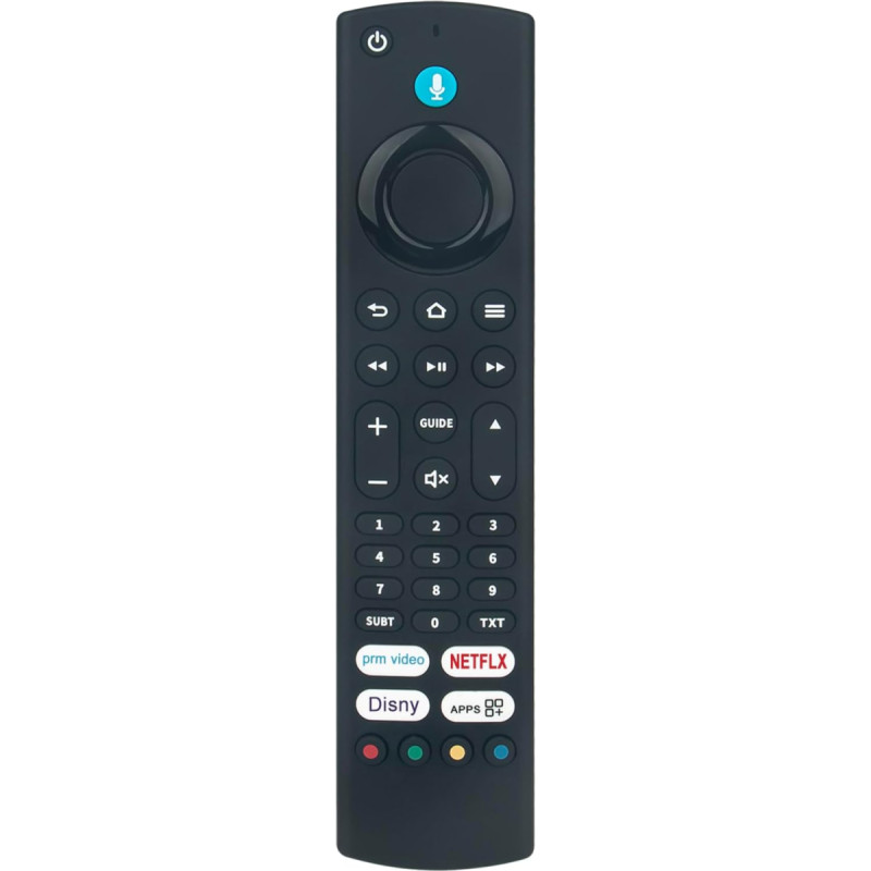 VINABTY Replace CT-8566 Voice Remote Control Suitable for Toshiba/TCL TV 43UF3D63DAX 65UF3D63DAX 43UF3D63DA 50UF3D63DA 55CF630K 50CF630K 55CF630 50CF630 55UF3D63DA 55UF365D63DA 40S540K 32S540K