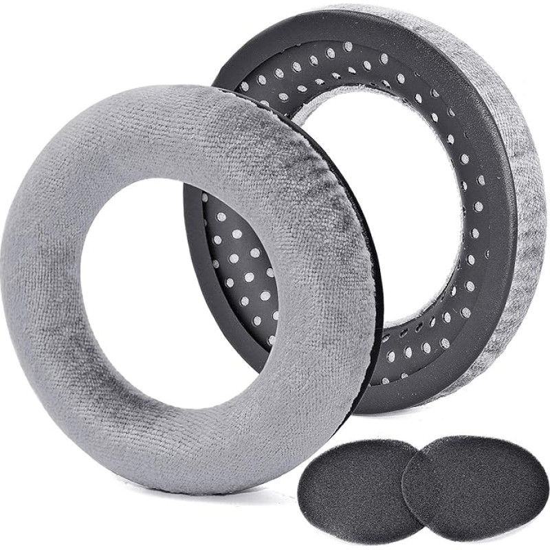 DT990 DT770 Ear Pads - defean Replacement Ear Pads Compatible with Beyerdynamic DT990/DT880/DT770 PRO Headphones (Grey)