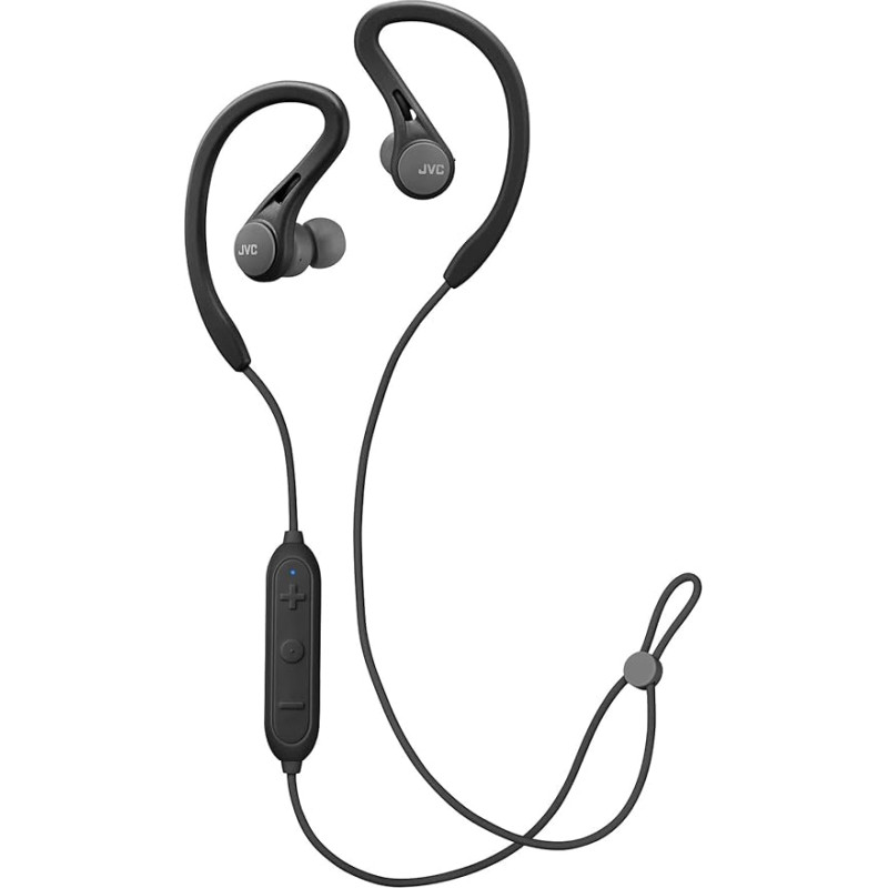 JVC, HA-EC25W-B-U Bluetooth Sports Headphones Sweatproof IPX2 Black