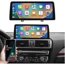 Road Top 12.3 Inch Car Radio Touchscreen Wireless CarPlay Android Car for BMW 1 2 Series F20/F21/F22/F23 2013-2015 Year with NBT System, Car Stereo Multimedia Car Radio Receiver