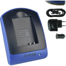 USB CAR MAINS + CAR CHARGER FOR NIKON EN- EL24/1 J5 1J5/DL18 -50 DL24 – 85