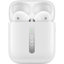 OPPO 6670144 Enco Free Bluetooth In-Ear Headphones with Wearing Detection, Water Resistant to IP54, Touch Control, White