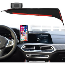 TTCR-II Compatible with BMW X5 Mobile Phone Holder, Custom Fits Base for BMW X5 X6 X7 G05 G06 G07 2019-2023, Smartphone Holder 31.24 cm Dashboard 360° Rotatable Adjustable BMW X5 G05 Mobile Phone