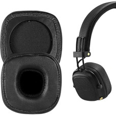 Replacement Ear Pads for Marshall Major III Wireless On-Ear Headphones, Major 3 Soft Foam Ear Pads, Ear Pads, Earmuffs, Black