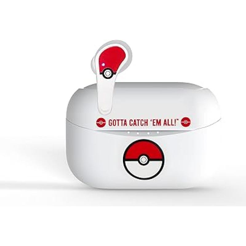 OTL TECHNOLOGIES Bluetooth Headphones V5.0 Pokemon Pokeball with Charging Box