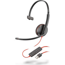 Plantronics 209744-101 Blackwire UC-Kopfhörer C3210, Schwarz