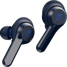 Skullcandy Indy True Wireless Headphones with Bluetooth Microphone, Sweat, Water and Dust Resistant (IP55), 16 Hours Battery Life - Blue