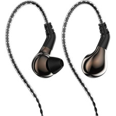 BLON BL-03 HiFi 10mm Carbon Membrane Dynamic Driver In-Ear Headphones with 0.78 mm 2-Pin Removable cable In-ear brown