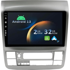 YUNTX Android 13 Car Radio for Toyota Alphard 2004-2008-[Integrated CarPlay/Android Car/GPS]-9 Inch IPS 2.5D Touchscreen Free Camera DAB/Steering Wheel Control/MirrorLink/Bluetooth 5.0/WiFi/USB/4G