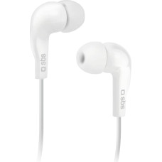 SBS S.p.a. TEINEARWL Stereo In-Ear Ohrhörer Jack 3,5 mm mit answer key für mobile phones weiß