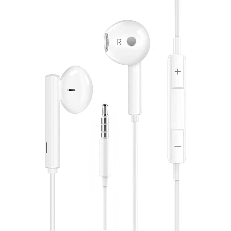 KP TECHNOLOGY In-Ear Headphones Headset Earphones with In-Line Remote Control for Xiaomi Redmi Note 11