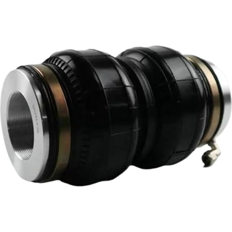 105170 Luftfederung Modifizierte Tasche Gummi Stoßdämpfende Feder Hoch und Niedrig Einstellbarer Stoßdämpfer(M50 1.5-48-12)