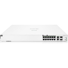 HPE Networking Instant On Switch Series 1960 - Intelligently Managed Layer 2+ Ethernet Switch with 12-Port mGig and 480W PoE | 8X 1G, 4X 2.5G | 2X 10GBase-T, 2X SFP+ | EU Cable (S0F35A#ABB)