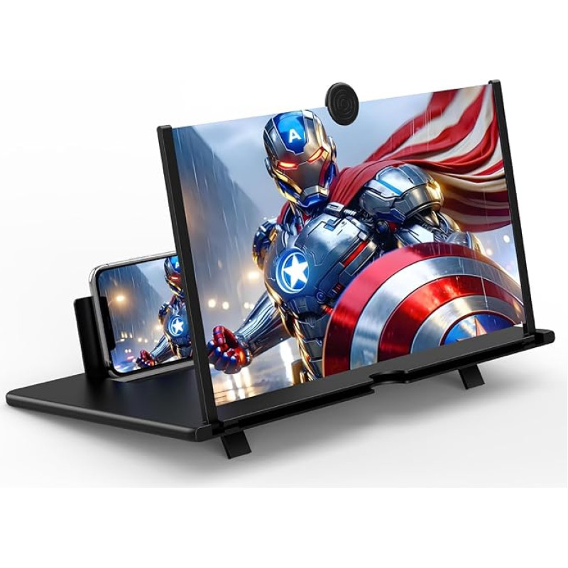 18 colių ekrano lupa (juoda, 18 colių)