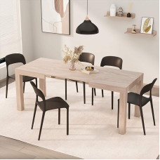 Mobilifiver Extending Kitchen Table, First, 120-200 x 80 x 76 cm