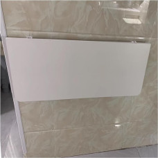 Klapptisch zur Wandmontage, platzsparende Werkbank für Küche, Wäsche, Zuhause, Büro, kompakter weißer Tisch (80 x 40 cm) für kleine Räume