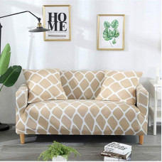 Spalvingas geometrinis 1/2/3/4 vietų sofos dangtelis 