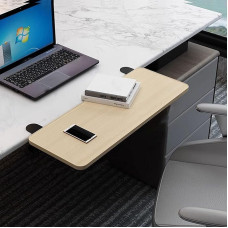Faltbare Tastaturablage, ergonomischer Schreibtisch-Erweiterer, einfache Installation, Büro-Arbeitsplatz-Organizer, verstellbare Schreibtischablage für verbesserten Komfort und Platzeffizienz.