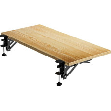 Ergonomische Schreibtisch-Verlängerungsablage zum Aufstecken für Computer, Büro und Zuhause, platzsparendes Schreibtischregal für Stühle und Tische