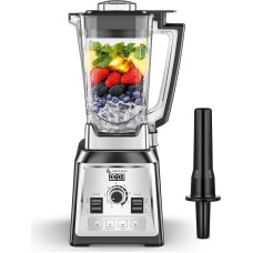 AMZCHEF Stand Mixer 2000 Watt | 2L Mixer High Performance Mixer | Blender with 8 Adjustable Speeds and 4 Preprogrammes for Crushed Ice, Smoothie Maker, Meat Mixer | BPA-Free