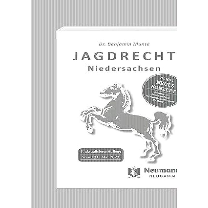 JAGDRECHT Niedersachsen: Band 1