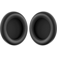 Care 1 Ear Pads Replacement for DOQAUS Care 1 Over Ear Headphones with Soft Protein Padding, Only for Care 1 Black and Care 1 Red/Black (Black)