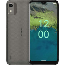Nokia C12 6.3 Inch HD+ Dual SIM Smartphone, Android 12 (Go Edition), Octa-Core 2GB RAM/64GB ROM, 8MP Rear/5MP Front Cameras, Night and Portrait Modes, IP52 Rating, 3000mAh Battery, Anthracite
