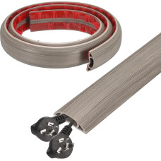 išteklių žemėlapis Kabelio dangtis, Grindų dangtis, 1,2 m, plotis 1,5 cm x aukštis 2,3 cm, vidinis sujungimas, PVC paslėpimas, prailginimo kabelis, Grindų laidas, paslėpimas, kabelių valdymo apsauga, kabelių valdymas,