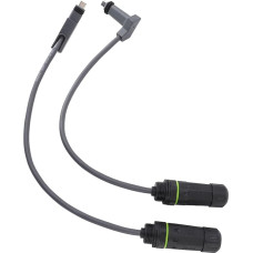 1 Pair SPX Male to RJ45 Adapter IP68 Waterproof Cable RJ45 Female 1200Mbps SPX Male to RJ45 Adapter for Gen 2 Dishy and Router