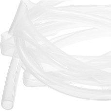 sourcing map 3 m Silikon-Kabelschlauch, 14 mm, transparenter Silikonschlauch, Kabel-Organizer, Draht-Abschirmung, Ummantelung