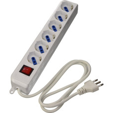 Nilox MULTIPRESA 6P. ITA/SHUKO WHITE