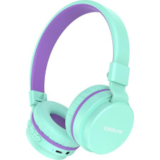 Kinder-Bluetooth-Kopfhörer, leicht, kabellos, 85/94 dB sichere Lautstärke, 40 Stunden Spielzeit, schnelles Aufladen, Bluetooth 5.3, Over-Ear-Kopfhörer, Kleinkind-Kopfhörer, integriertes Mikrofon für