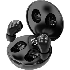 Xmenha Wireless Sleep Headphones, Small Mini Headphones, 5.4 Inch Long Battery Life Waterproof IPX7 Lightweight In-Ear Bluetooth Headphones Wireless with LED Indicator