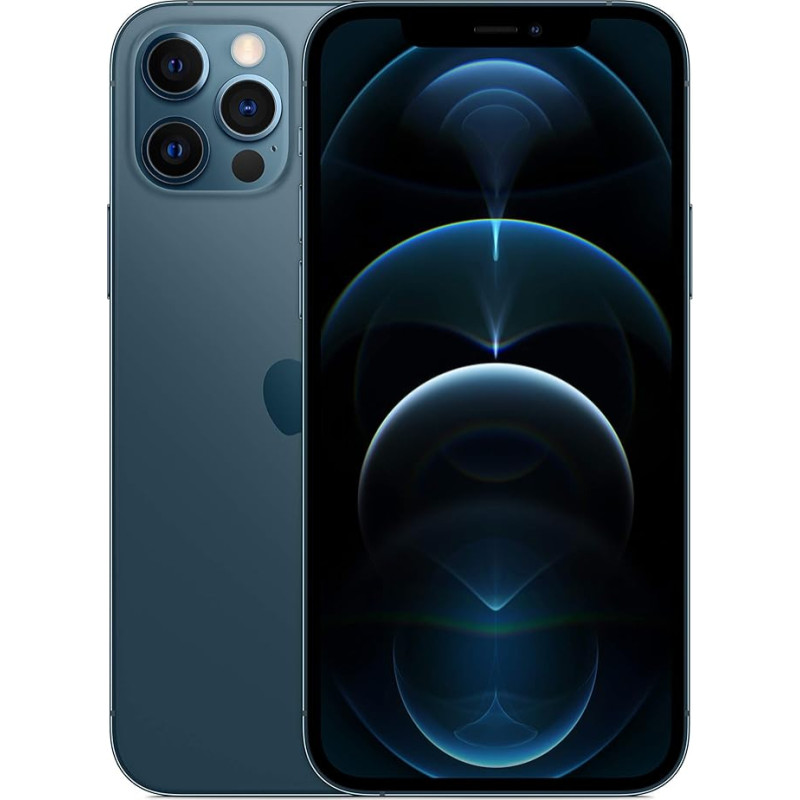 Apple iPhone 12 Pro, 512GB, Pacific Blue - (Refurbished)