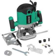 Hoteche 2100 W 12 mm Router, 8000-23500 rpm, 55 mm Working Depth, Aluminium Base Plate, Includes Accessories