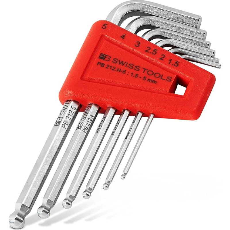 PB peavey Šešiakampių strypų veržliarakčių rinkinys 212 su rutuliuku H-5CN