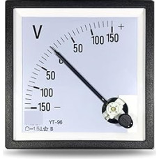 CP96 Pozityvus ir negatyvus voltmetras Zweiwege 50 V DC ± 100 V 750 V Dh96 Sq96 90 * 90 1 Stück(DC -1000V To 1000V)