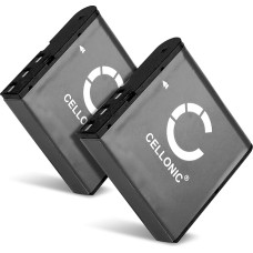 CELLONIC, 2 x Camera Battery Compatible with Kodak LB-060, PIXPRO AZ525, AZ528, AZ522, AZ361 (3.7V, 950mAh)