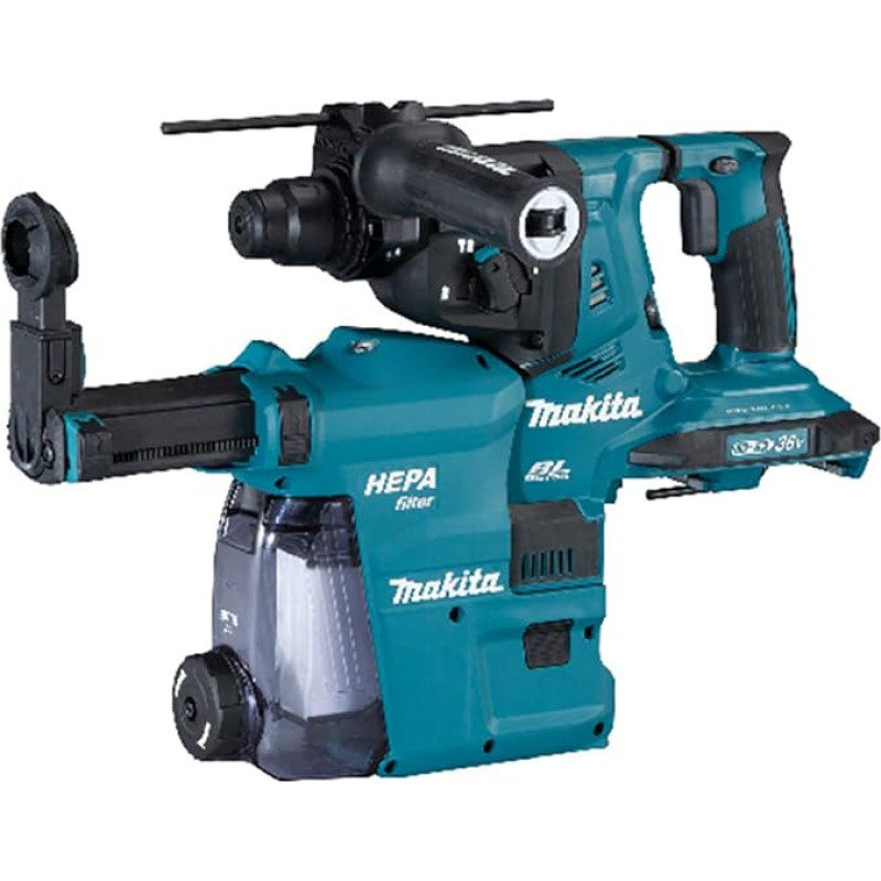 Makita 1 TASSELLAT.SDS+2x18V+DX08 BL 3FUNZ, 18 V