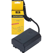 PATONA D-TAP Battery Dummy Adapter VP-FZ100 Compatible with Sony NP-FZ100 NPFZ100 NP FZ100 Alpha 7 R3 R4 7C 7R 7CR 7S 9 II 9R 9S 6600 6700 A1 A9 A7 III IV FX3 FX30 Coupler Power Supply adapter adapter