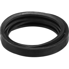 sourcing map 2/B86 Klassischer gewickelter Keilriemen, 226,1 cm Außenumfang umwickelt, industrieller Gummi-Keilriemen B-Profil-Keilriemen für industrielle Maschinenausrüstung, Schwarz