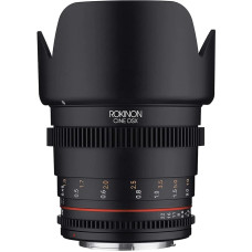 Rokinon 50mm T1.5 High Speed Full Frame Cine DSX Lens for Canon EF