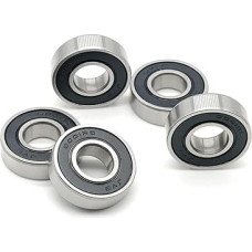 6001RS 12x28x8mm Motor Grade Abdeckung Versiegelt Rillenkugellager Miniatur Lager 6001-2RS 52100 Chrom Stahl 5 STÜCKE