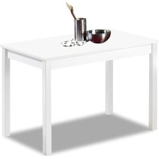ASTIMESA Kitchen Table, White, 90 x 50 cm