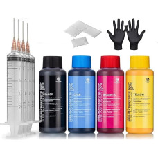 4 x 1 litro sublimaciniai dažai, skirti tekstilės spaudai, transferiniam spausdinimui, sublimaciniai dažai, suderinami su 